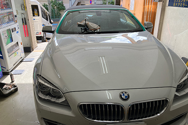 650i（BMW）の水垢落としとリペア2023.10.22@AGエキスパート渋谷店